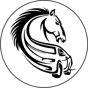 Touch up Auto Body bullet logo